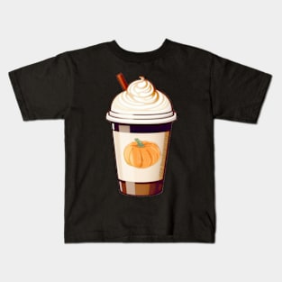 Pumpkin Spice Latte Kids T-Shirt